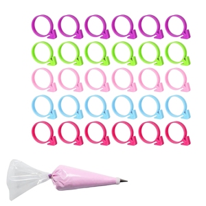 A-57 Vente en gros de attaches <span class=keywords><strong>pour</strong></span> poches à douille en silicone réutilisables <span class=keywords><strong>pour</strong></span> la décoration de gâteaux et pâtisseries - Product Image 2