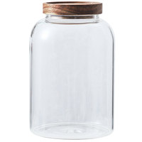 Grote glazen wijnfles/brouwpot voor huishoudelijk gebruik, verzegelde pot, luchtdicht, 1-2L, modern design