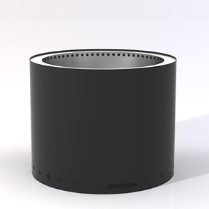 Vente chaude 2025 Kingjoy Barbecue de camping portable en acier haute température sans fumée extra profond pour jardin et extérieur avec pierre de <span class=keywords><strong>lave</strong></span> - Product Image 1