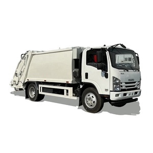 Camion de collecte des déchets compact Isuzu ELF 4X2 OEM direct pour la gestion intelligente des déchets et le nettoyage urbain - Product Image 1