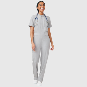 Combinaison unisexe à manches courtes pour femmes Vêtements d'allaitement Uniforme d'infirmière Jogging Uniformes de salon <span class=keywords><strong>Scrubes</strong></span> Sets - Product Image 3