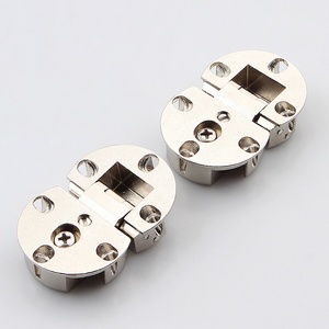 Charnières à fermeture amortie en alliage de zinc modernes pour armoires, tables à manger, salons, bureaux à domicile, cuisines, hôtels - Encastrées - Product Image 2