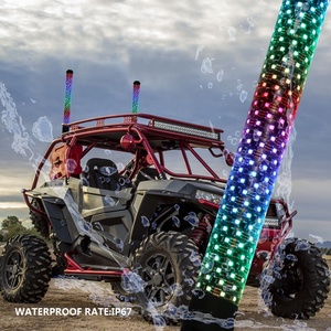 1ft-3ft fatty Led Roi ánh sáng phanh đảo ngược chuyển nhảy roi bằng ứng dụng và điều khiển từ xa cho ATV UTV có thể Polaris rzr off road - Product Image 3