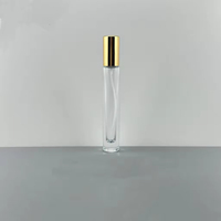 Flacon pulvérisateur de parfum en verre de 10 ml, atomiseur rechargeable, emballage cosmétique pour huile essentielle