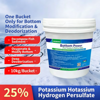 Huiqingyuan 10kg Teichboden-Konditionierer 18 Monate Haltbarkeit Wasserqualitätsverbesserer & Gelöster Sauerstoff-Verstärker für Aquakultur