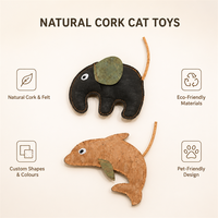 Jouet à mâcher pour chat en chêne naturel USMILEPET, jouet à mâcher pour chat, respectueux de l'environnement, adapté aux animaux domestiques, pour le jeu des chatons en intérieur