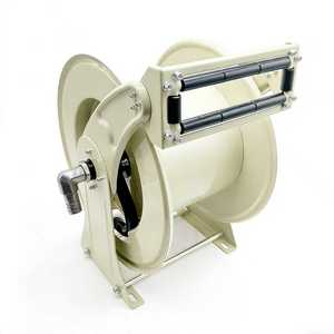 Carrete de manguera retráctil de alta presión de acero para lavado de coches, montado lateralmente, <span class=keywords><strong>con</strong></span> garantía de 1 año, longitud de 10M/15M, entrada de 3/4"/1" - Product Image 3