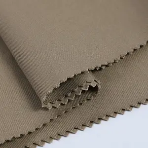 Flame Retardant Fire Resistant Fabric Poly Cotton Polyester Fr Kain Kepar untuk Pakaian Kerja