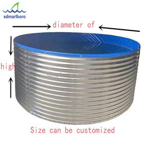 Generador de Oxígeno para Acuicultura, Tanque Circular Grande de PVC Azul para Biofloc, 41000 Litros, Diámetro 6m x Altura 1.45m, para Piscicultura - Product Image 6
