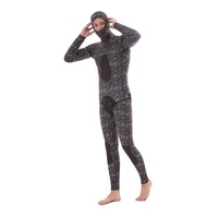 Pakaian Selam Spearfishing Semi-Dry Anti Air Bernapas DIVESTAR Custom Logo Factory Supplier Camo 3MM Neoprene Opencell Pria