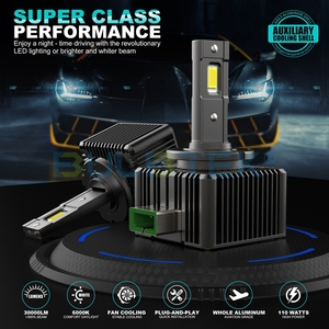 BULBTEK XD35 D1S D2S <span class=keywords><strong>D3S</strong></span> faro principale D5S D8S Farol de <span class=keywords><strong>LED</strong></span> Bombillos per auto per auto 12V Carro D4S <span class=keywords><strong>LED</strong></span> - Product Image 2