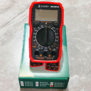 KJ33D เครื่องวัดโวลต์มิเตอร์แบบไม่สัมผัส รุ่นใหม่ พร้อมระบบปิดอัตโนมัติ 600V/10A/20M จอ LCD แสดงค่าโวลต์ แอมป์ และโอห์ม - Product Image 6