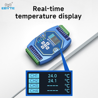Ebyte OEM ODM ME31-XDXX0400 Admite Protocolo TCP o RTU, Puerta de Enlace de Adquisición de Temperatura de Resistencia PT100, Módulo Modbus RS485