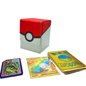Boîte à cartes magnétique haut de gamme, compatible avec les cartes de jeu Pokémon et boîte de rangement Pokémon - Product Image 1