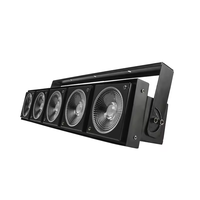 Projecteurs LED RGB 3-en-1 blanc chaud 5*30W avec contrôle DMX512, indice de protection IP33, pour les soirées, les pistes de danse et les décorations de Noël