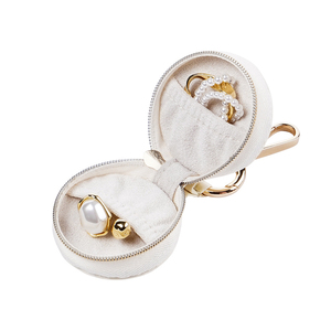 Mini Travel Jewelry <b>Storage</b> <b>Box</b> Portable Bag Accessories <b>Small</b> Jewelry Case For Ring Earring Bracelet Necklace Organizer - Product Image 4