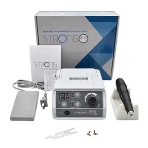 STRONG 210 Polishing Machine STRONG 209K <b>Nail</b> Art Dental Jewelry Polishing Machine Electric Engraving Machine - Product Image 1