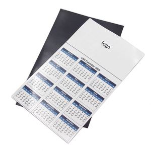 Oem Factory Custom Printing Paper Souvenir <b>Fridge</b> Business Card Magnet With Calendar - Product Image 1