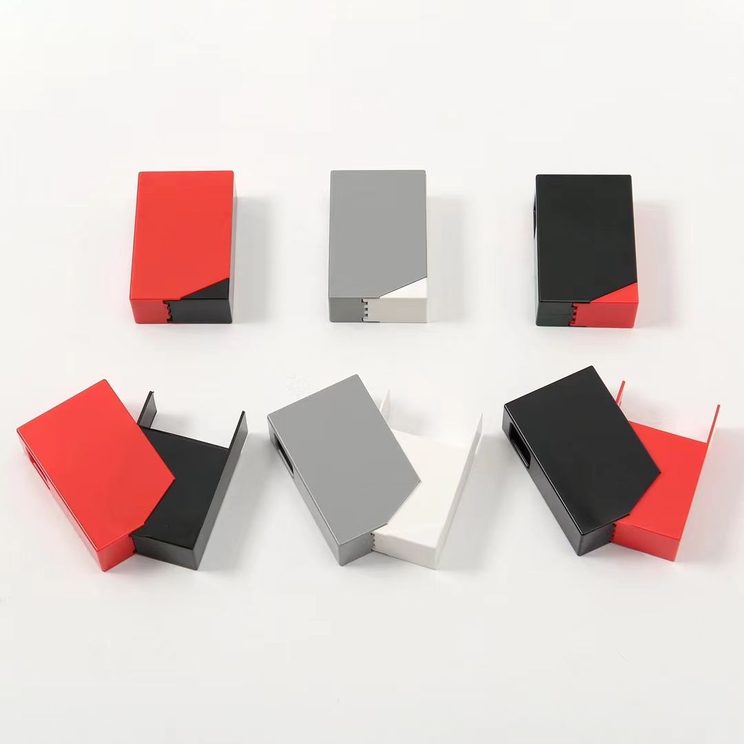 Side Slide Plastic Cigarette Pack