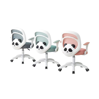 Chaise d'ordinateur en maille pour enfants avec dossier réglable pour corriger la posture ; Siège d'étudiant