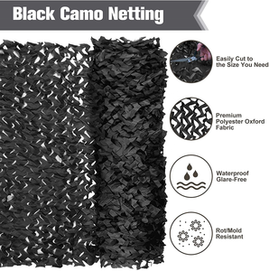 <span class=keywords><strong>Filet</strong></span> de <span class=keywords><strong>camouflage</strong></span> personnalisé en usine, <span class=keywords><strong>filet</strong></span> de <span class=keywords><strong>camouflage</strong></span> <span class=keywords><strong>blanc</strong></span> et noir pour la chasse - Product Image 4