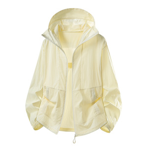 Nueva Chaqueta con Capucha para Hombre, Protección Solar UPF50, 100% Nailon, Ligera, de Secado Rápido, Corte Holgado, Perfecta para Bloquear el Sol - Product Image 5