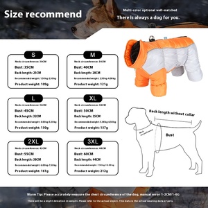 Chaqueta Abrigadora de Invierno para Perros Pequeños, con Anillo para Correa, Diseño Acolchado - Product Image 2