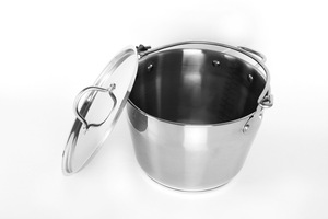 6L Stainless Steel <strong>Jam</strong> Making <strong>Pans</strong> 24cm Maslin <strong>Pan</strong> with Lid - Product Image 5