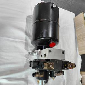 Motor de CC 12V 1.2kw 1200W Paquete de unidad de potencia hidráulica de 4 vías para nivelador de palanca de muelle nivelador Rv autocaravanas herramientas de caravana de <span class=keywords><strong>viaje</strong></span> - Product Image 4