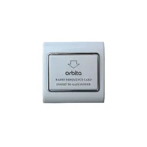 Orbita Eletrônico Rfid Cartão Chave Inteligente Parede Power Energy Saving Switch para Hotel