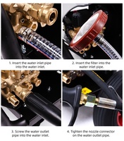 Nettoyeur haute pression industriel 220V, puissant et robuste, pour le detailing automobile et le nettoyage de garage