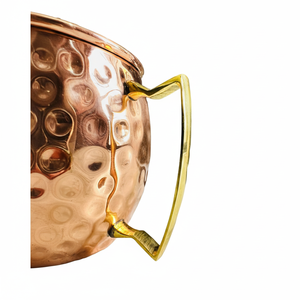 100% puro hecho a mano 550ml Moscow Mule tazas de cobre martillado Apto para lavavajillas diseño único Koi regalo de boda más vendido - Product Image 1