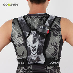 Sac à dos d'hydratation de sport de plein air respirant et réfléchissant, sac de poitrine pour bouteille d'eau de cyclisme tendance, sacs de jogging nocturne - Product Image 2