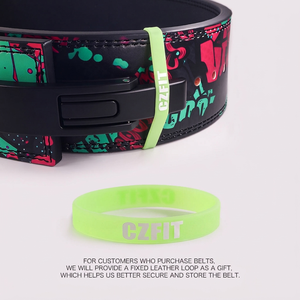 <span class=keywords><strong>Ceinture</strong></span> de <span class=keywords><strong>musculation</strong></span> en cuir de vachette OEM d'usine, personnalisable avec graffiti, pour l'entraînement de force, le fitness et la <span class=keywords><strong>musculation</strong></span> - Product Image 5