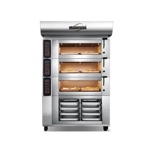 Luxury T.S series electric oven with ground cabinet intelligent control system and steam