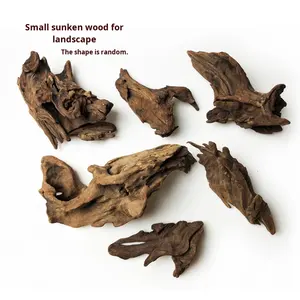 Commercio all'ingrosso rapido-affondamento viola Teak Driftwood per acquari piccoli Micro-paesaggio decorazione Non-Azalea radice <span class=keywords><strong>rettili</strong></span> anfibi - Product Image 2