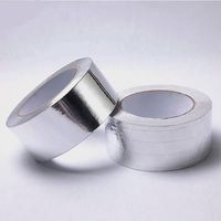 Ruban adhésif en aluminium renforcé de fibre de verre d'épaisseur de haute qualité de 0.12mm