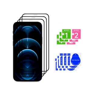 Accessoire de téléphone portable compatible, protection d'écran en verre trempé anti-espionnage de qualité 9D 18D, couverture complète pour iPhone 15 - Product Image 2