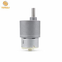 Motor DC Geared 37mm GM37-500 dengan Encoder Optik & Bantalan Bola Opsional untuk Robotika & Perangkat Medis