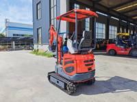 Excavator Mini Crawler 1,2 Ton dengan Mesin Kubota EPA & Euro 5, Excavator Kecil dengan Track Lebar Baru untuk Konstruksi Pertanian, Dijual