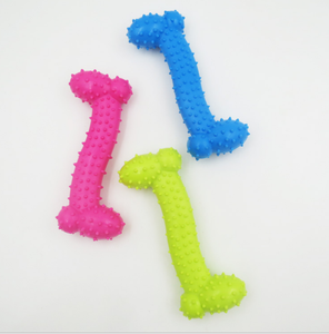 Juguetes Masticables de Goma Ecológicos con Forma de Hueso y Coloridos para Perros - Uso en Interiores y Exteriores - Product Image 6