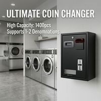 Machine de changement de jeton de machine d'échange de pièces de monnaie de vente automatique intelligente