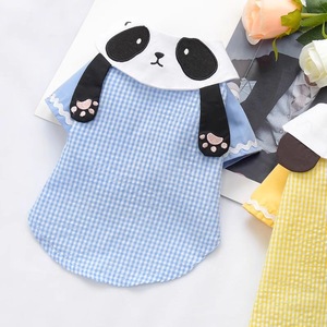 Abito Estivo Primaverile per Cani di Piccola <span class=keywords><strong>Taglia</strong></span>, Design Classico Moderno con Stampa Carina, in Cotone Confortevole - Product Image 5