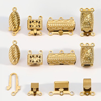 Connecteurs rectangulaires multi-brins en acier inoxydable pour la fabrication de colliers et bracelets de perles, accessoires de bricolage