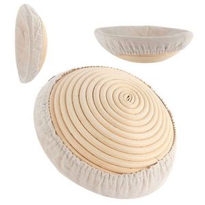 Juego de 6 Forros de Mimbre Natural para Panadería, Tela para Enrollar Masa, Bolsas para Fermentación y Horneado de Masa - Product Image 4