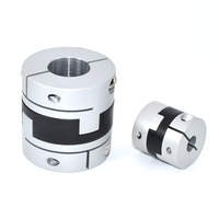 Coupleur en alliage d'aluminium à jeu nul de haute précision moteur prix d'usine accouplement Type de serrage coupleur Oldham Flexible OEM