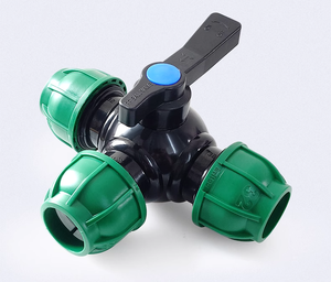 Trung Quốc cường độ cao van bi axit và kiềm kháng đầy đủ khoan PP DN32 Màu Xanh Lá Cây Nén phụ kiện PN16 áp lực - Product Image 2