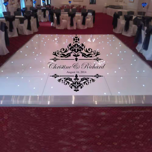 Adesivo e Decalcomania <span class=keywords><strong>Personalizzati</strong></span> per Pista da Ballo Matrimoniale - Riutilizzabile, Resistente all'Acqua, Resistente ai Raggi UV, Ecologico, Decorazione per Feste con Nomi <span class=keywords><strong>Personalizzati</strong></span> - Product Image 4