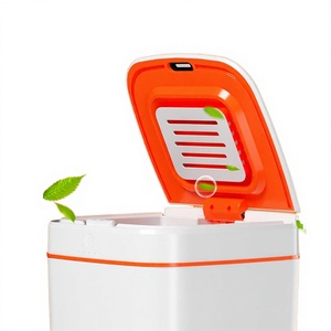 <span class=keywords><strong>Poubelle</strong></span> intelligente portable de 20 L avec désinfection par lumière bleue, capteur automatique, pour la maison, le bureau, la chambre, la salle de bain, la cuisine - Product Image 4