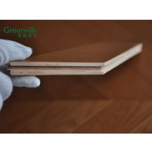 Diffusion en direct spéciale du vendeur de fabrication! <span class=keywords><strong>Prix</strong></span> pas cher chêne blanc parquet en bois d'ingénierie <span class=keywords><strong>chevron</strong></span> parquet bois de construction - Product Image 6